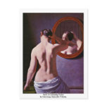 Back Act (Morning Toilet) Post Card