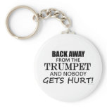 Back Away From The Trumpet Key Chain