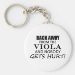 Back Away From The Viola Keychain