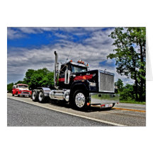 Back In Black Superliner Note Card