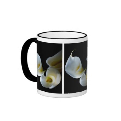 Back-Lit Calla Lily Mug by dbuckman