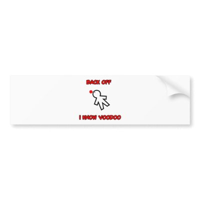 Back Off I Know Voodoo Doll Magic Spell Haitian by inquester