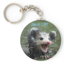 Back Off Key Chains