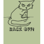 Back Off Tee. t-shirts
