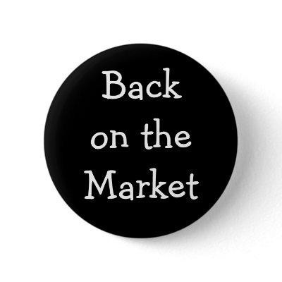 "Back on the Market" Pin by JuJuGarden
