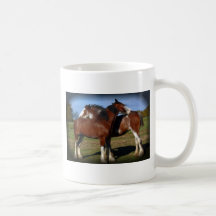 Back scratching mares mug