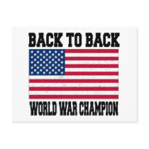Back to Back World War Champion