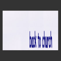back to church business cards
