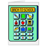 Back To School Calculator cards