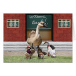 Back To School, Little Ducks! Greeting Card