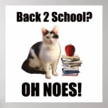 Back to school? OH NOES posters