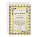 Back To School Open House Invitation