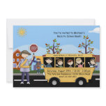Back to School - Party Invitation