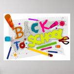 Back to School Poster posters