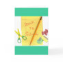 Back-to-School Stationary Greeting Card