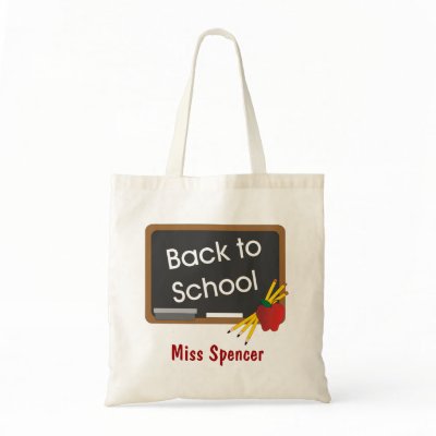 Back To School Tote Bag by dlgray