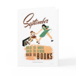 Back To School Work 1940 WPA Greeting Card