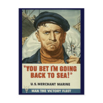 Back To Sea Postcard