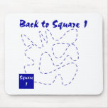 Back to square one funny t-shirts and gifts. mousepads