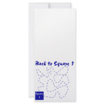 Back to square one funny t-shirts and gifts. rack cards
