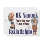 Back to the Igloo invitations