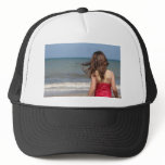 Back view of toddler at a Florida beach