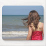 Back view of toddler at a Florida beach
