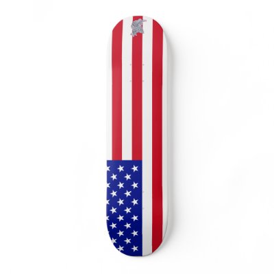 Backflip American Flag Skateboard by BackflipGear