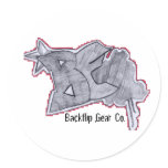 Backflip Logo 1 Sticker