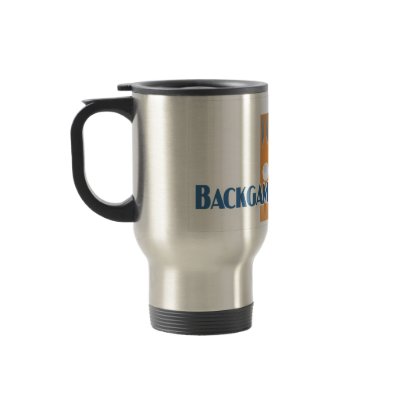 Backgammon Addict's travel mug