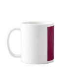 Background Color - Burgundy Coffee Mugs