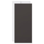 Background Color - Chocolate Brown Full Color Rack Card