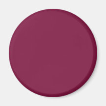 Background Colour - Burgundy Fridge Magnet