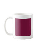 Background Colour - Burgundy Mugs