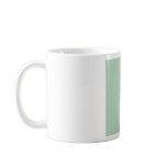 Background Colour - Celadon Coffee Mug