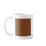 Background Colour - Copper Coffee Mug