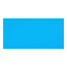 Background Colour - Cyan Picture Card