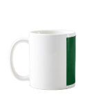 Background Colour - Forest Green Coffee Mugs