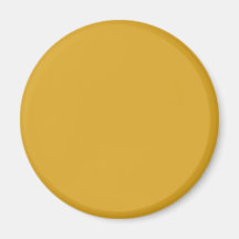 Background Colour - Gold Refrigerator Magnets