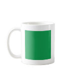 Background Colour - Green Coffee Mug