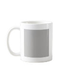 Background Colour - Grey Mug