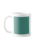 Background Colour - Jade Coffee Mug