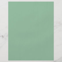 Background Colour - Sage Custom Flyer