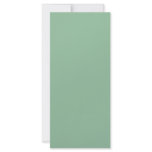 Background Colour - Sage rack cards