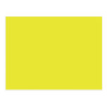 Background Colour - Sun Yellow Post Cards