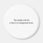Background music fridge magnet