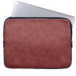 Background Pattern in Shades of Dark Red. Laptop Computer Sleeve