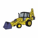 Backhoe embroidered shirts