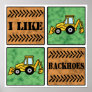 Backhoe Posters