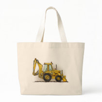 Backhoe Tote Bag